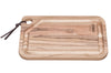Planche à découper Tramontina Kitchen avec rigole en bois de teck FSC 34x23,3x1,8cm