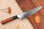 Couteau de chef 21cm japonais artisanal Sakai Takayuki Super Gold Strix