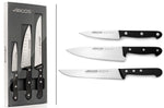 Coffret 3 couteaux de cuisine Arcos Universal manches 3 rivets