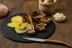 Coffret 4 couteaux à steak Arcos The Origin 11cm manches en micarta beige