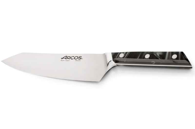 Couteau de chef Arcos Eclipse lame 20cm manche acrylique noir nacré