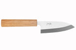 Couteau ko-deba 12cm artisanal japonais Tsunehisa AUS8 manche en chêne