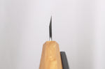Couteau ko-deba 12cm artisanal japonais Tsunehisa AUS8 manche en chêne