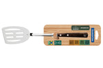 Spatule ajourée Tramontina Technobois en inox 36cm