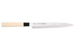 Couteau à sashimi 24cm japonais Satake Cutlery manche en magnolia