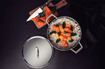 Faitout Tarmontina Grano en inox triple couche