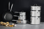 Faitout Tarmontina Grano en inox triple couche