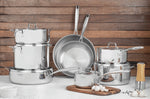 Faitout Tarmontina Grano en inox triple couche