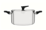 Faitout Tarmontina Grano en inox triple couche et bakélite - 20cm