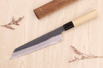 Couteau kiritsuke 21cm japonais artisanal Sakai Kikumori Kikuzuki Kuro