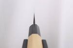 Couteau kiritsuke universel 13,5cm japonais artisanal Sakai Kikumori Kikuzuki Kuro