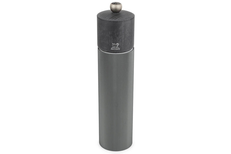 Moulin à poivre manuel Peugeot Line Carbone en bois et aluminium 22cm