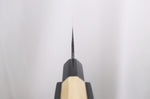 Couteau santoku 18cm japonais artisanal Sakai Kikumori Kikuzuki Kuro