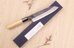 Couteau santoku 18cm japonais artisanal Sakai Kikumori Kikuzuki Kuro