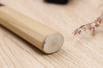 Couteau kiritsuke universel 13,5cm japonais artisanal Sakai Kikumori Kikuzuki Kuro