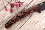 Couteau pliant japonais Yu Kurosaki Kurohyo SG2 manche en bois de fer 13,2cm