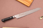 Couteau sujihiki kiritsuke 26cm japonais Sakai Takayuki Coreless Damascus