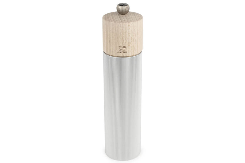 Moulin à sel sec manuel Peugeot Line Aluminium en bois et aluminum 22cm