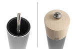 Moulin à sel sec manuel Peugeot Line Aluminium en bois et aluminum 22cm