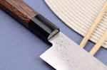 Couteau santoku 18cm japonais Sakai Takayuki Ginga damas