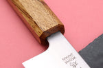 Couteau bunka japonais artisanal Wusaki Migaki G3 16,5cm
