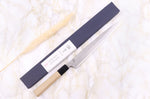 Couteau yanagiba 24cm japonais artisanal Sakai Kikumori Kikuzuki Rin