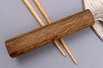 Couteau bunka japonais artisanal Wusaki Unagi AUS10 damas 17,5cm manche chêne