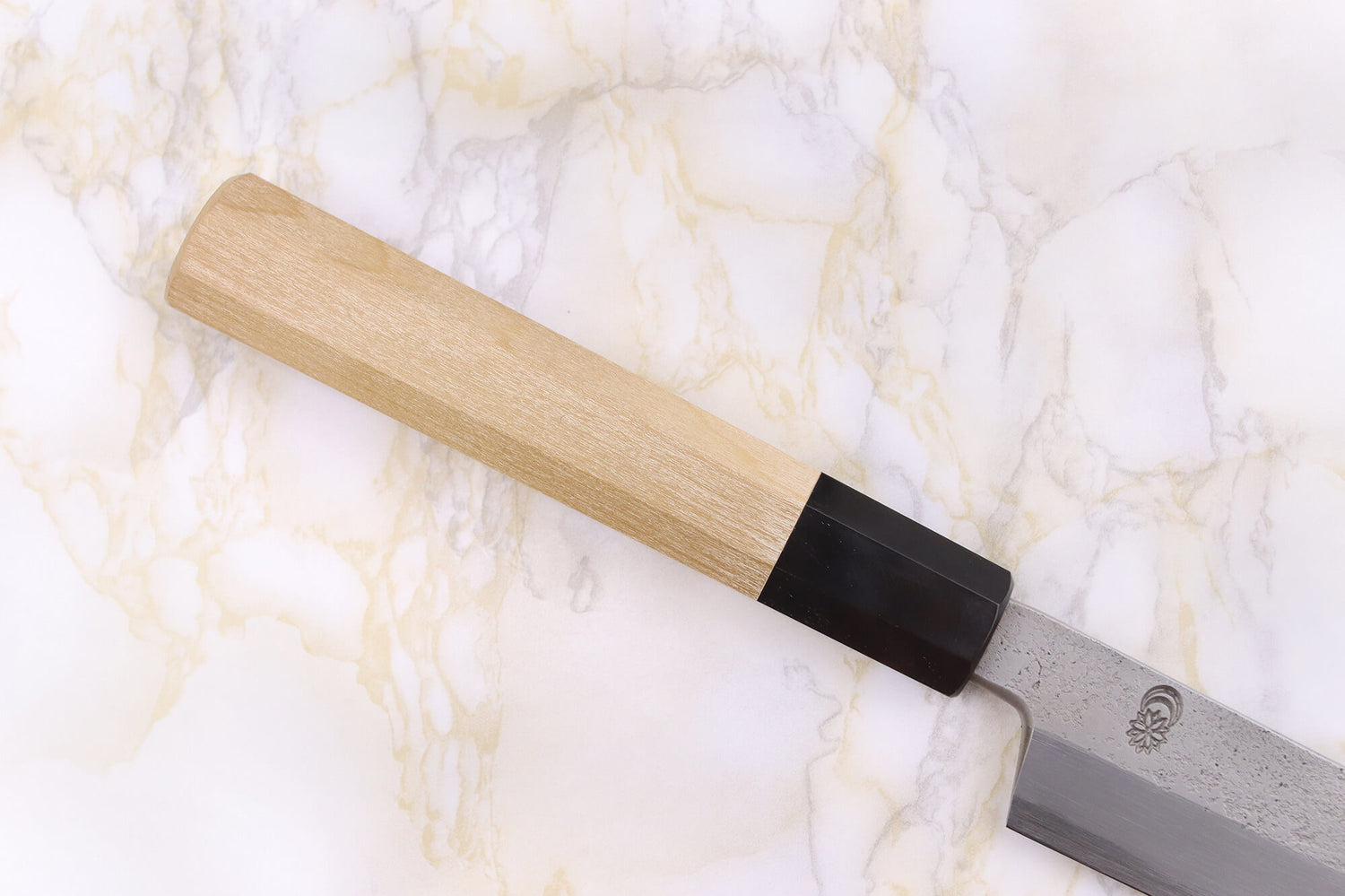 Couteau kiritsuke yanagiba 27cm japonais artisanal Sakai Kikumori Kikuzuki Rin