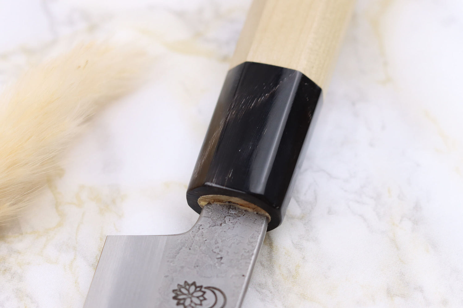 Couteau universel 15cm japonais artisanal Sakai Kikumori Kikuzuki Rin