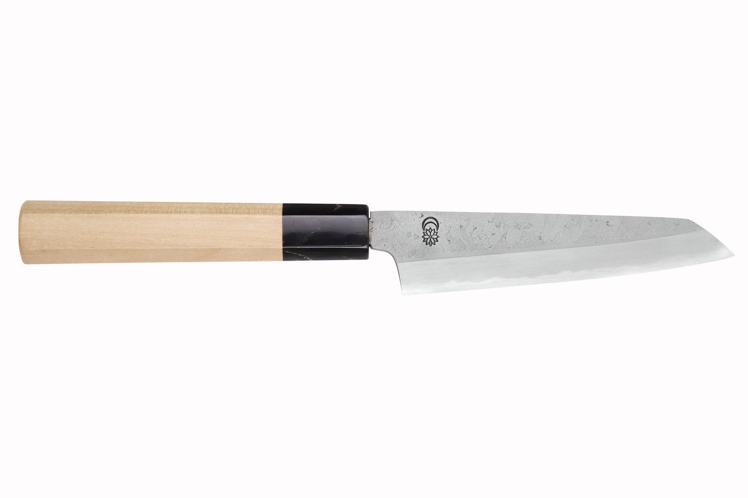 Couteau kiritsuke universel 13,5cm japonais artisanal Sakai Kikumori Kikuzuki Rin