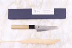Couteau kiritsuke universel 13,5cm japonais artisanal Sakai Kikumori Kikuzuki Rin