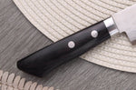 Couteau ko santoku 13cm japonais artisanal Masutani VG10 Damas