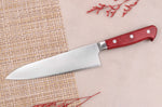 Couteau de chef japonais artisanal Takamura SGR 18cm acier SPG2