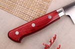 Couteau de chef japonais artisanal Takamura SGR 18cm acier SPG2