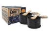 Service à raclette à la bougie Cookut Lumi noir - Services individuels poêlons et spatules - 2 personnes