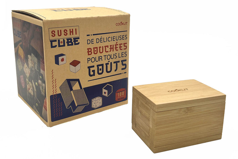 Coffret Cookut Sushi Cube + livret 100 recettes