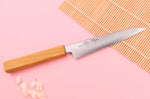 Couteau universel 15cm japonais artisanal Kagekiyo Sakura Ginsan