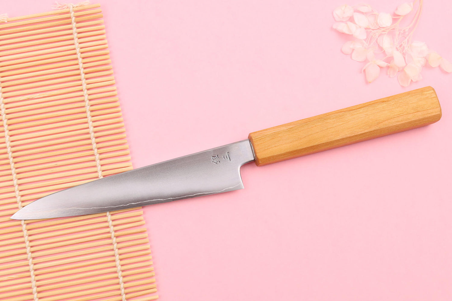 Couteau universel 15cm japonais artisanal Kagekiyo Sakura Ginsan