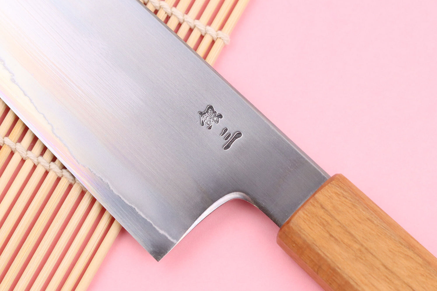 Couteau santoku 18cm japonais artisanal Kagekiyo Sakura Ginsan