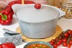 Paire de maniques en coton Cookut pour l'Incroyable Cocotte à personnaliser - Perle