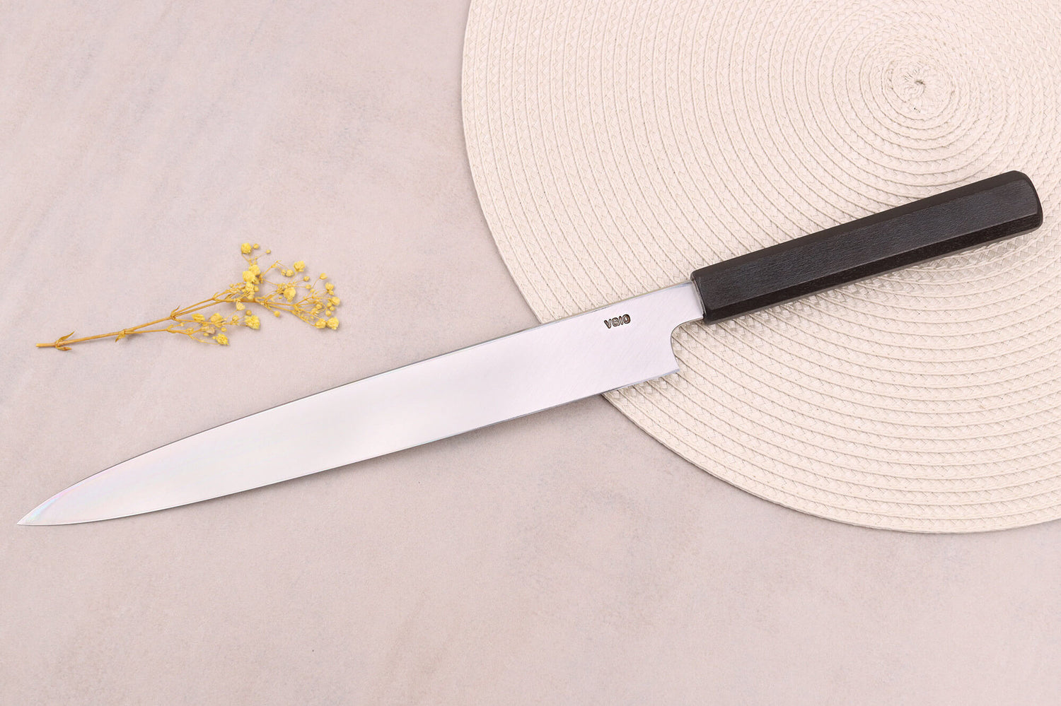 Couteau yanagiba 27cm japonais artisanal Kagekiyo Hirame VG10