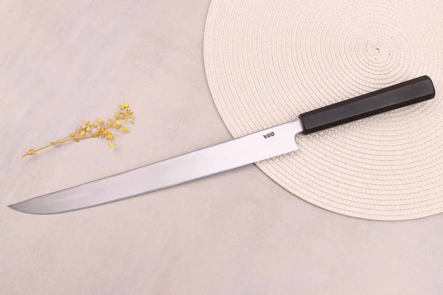 Couteau kengata 30cm japonais artisanal Kagekiyo Hirame VG10