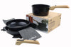 L'Incroyable Kit Cookut 2 poêles et 1 casserole à poignée amovible - graphite