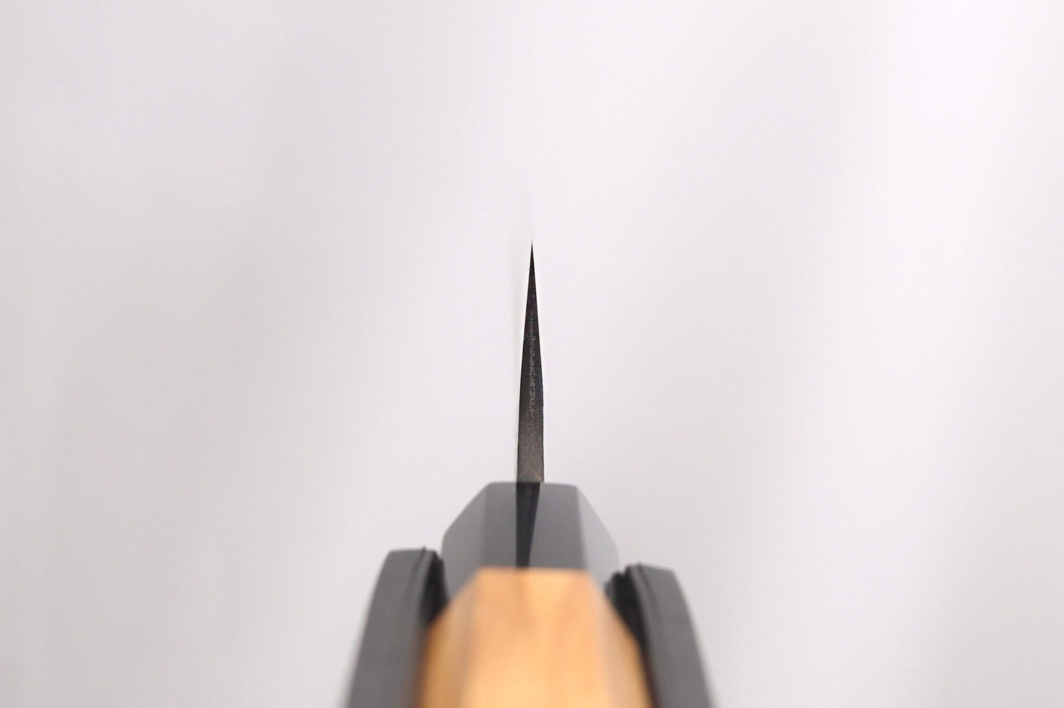 Couteau sujihiki 27cm japonais artisanal Hinoura Mutsumi Ajikataya Black Nashiji