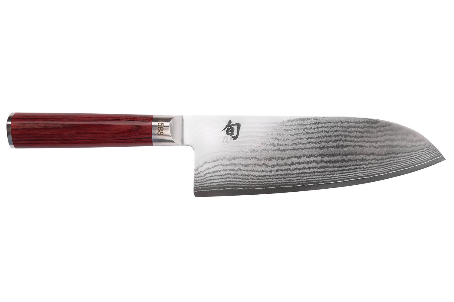 Couteau santoku Kai Shun Classic série limitée Red lame 19cm