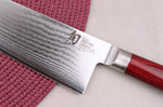 Couteau santoku Kai Shun Classic série limitée Red lame 19cm