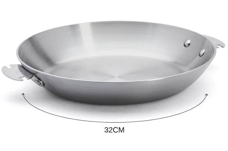 Poêle De Buyer Alchimy Loqy amovible en inox 18/10 multicouches - 32cm