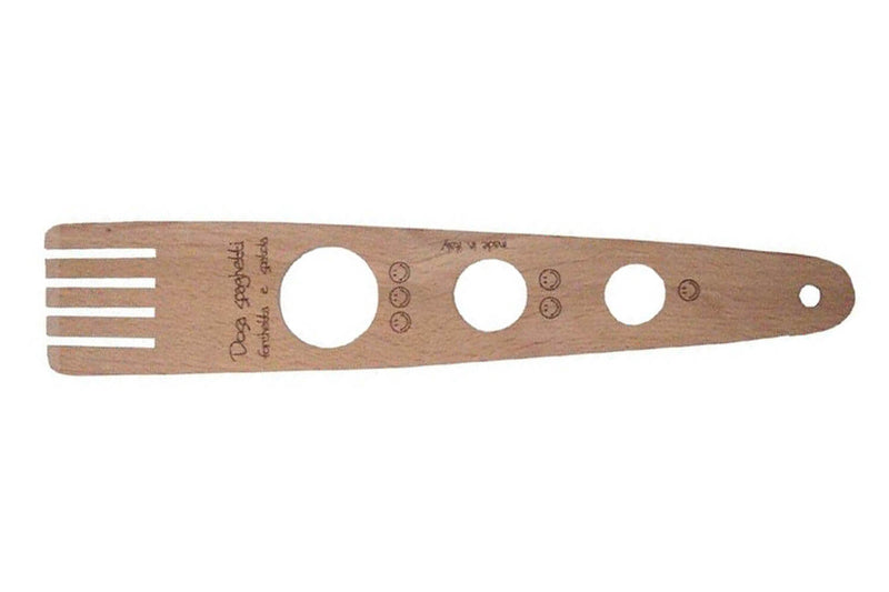 Doseur à spaghetti 2 en 1 en bois de hêtre 30cm