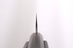 Couteau santoku 18cm japonais artisanal Hatsukokoro Yorokobi Kurouchi Damas