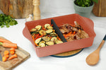 L'Incroyable Plat Ajustable Cookut 40x30cm guimauve